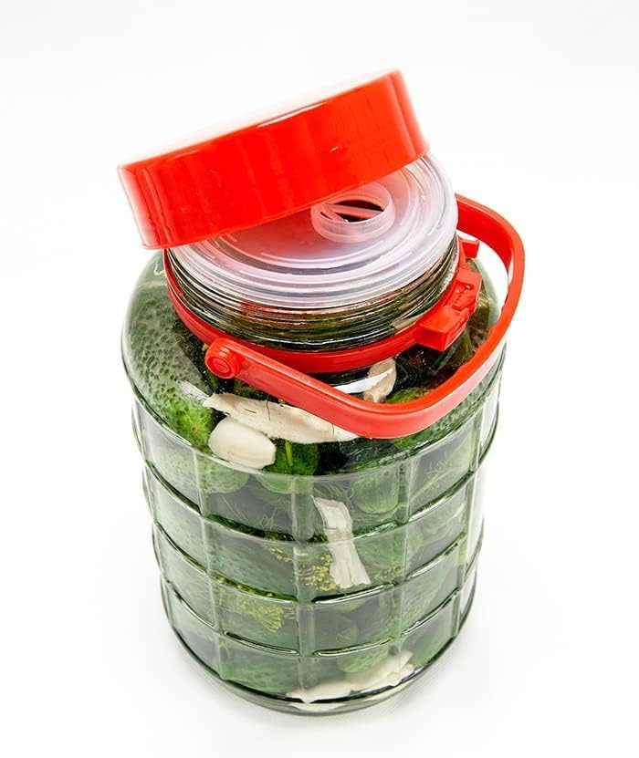 10 L Einmachglas – Mit Griff & Schraubverschluss für Küche & Vorrat