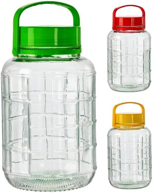 10 L Einmachglas – Mit Griff & Schraubverschluss für Küche & Vorrat
