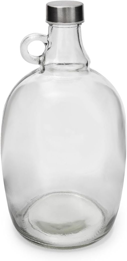 2 L Glasflasche mit Schraubverschluss – für Likör – lilawelt24