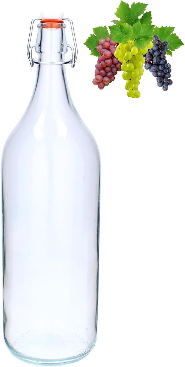 2L Bügelflasche – für Liköre, Honigwein, Bier & Limonade