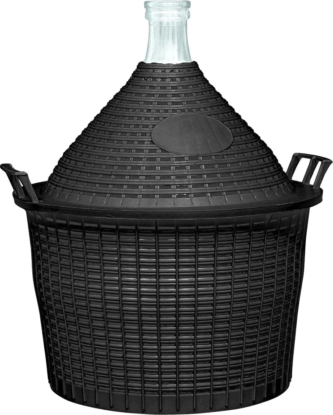 Weinballon im Kunststoffkorb – Glasgärballon 5 bis 25 Liter – lilawelt24