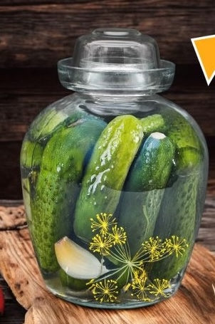 8L Fermentationsglas mit Deckel – für Kimchi, Sauerkraut & Kefir