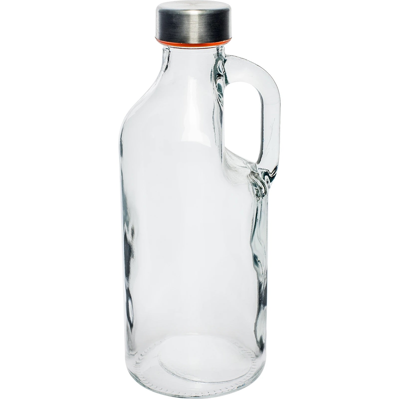 1 L Glasflasche mit Griff & Schraubverschluss – Karaffe für Wasser, Öl, Liköre & Säfte