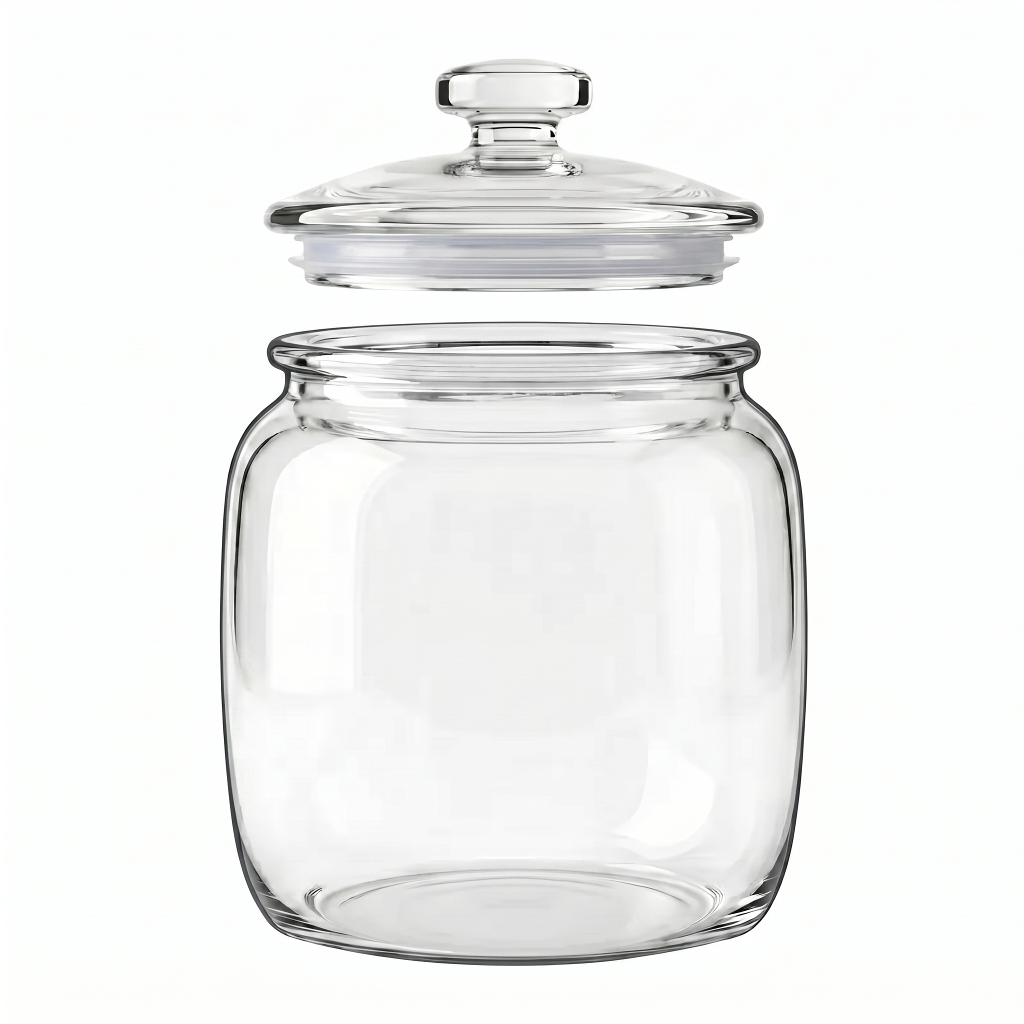 1,5 L Vorratsglas mit Glasdeckel und Dichtung – lilawelt24