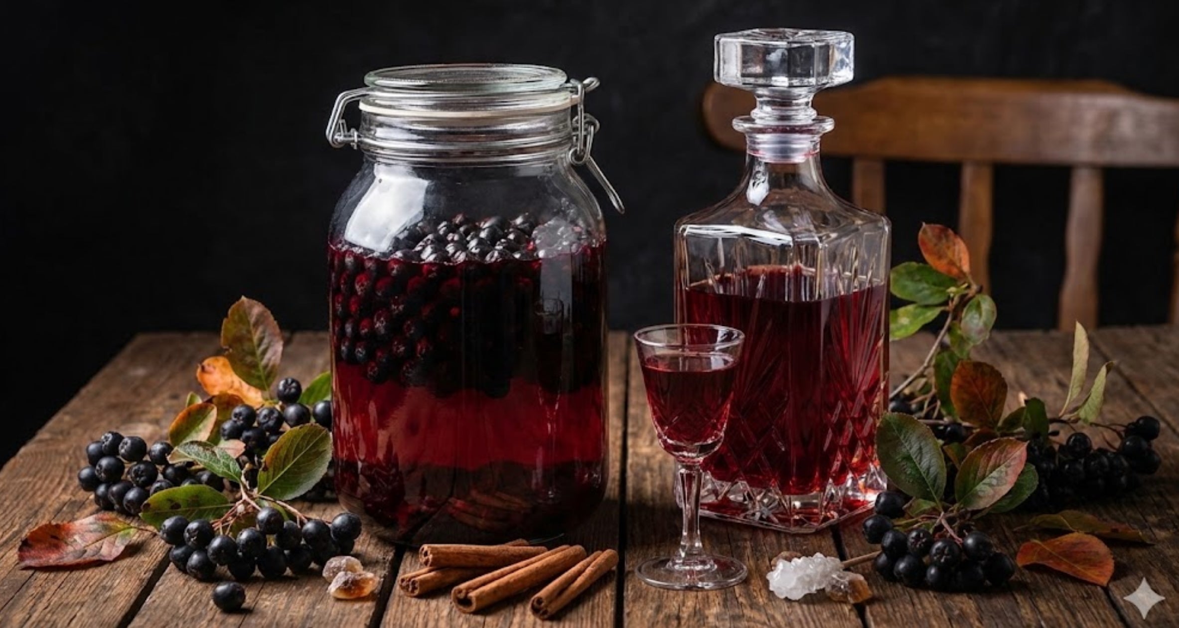 Aronia-Likör: Ein rubinroter Schatz für gemütliche Herbstabende