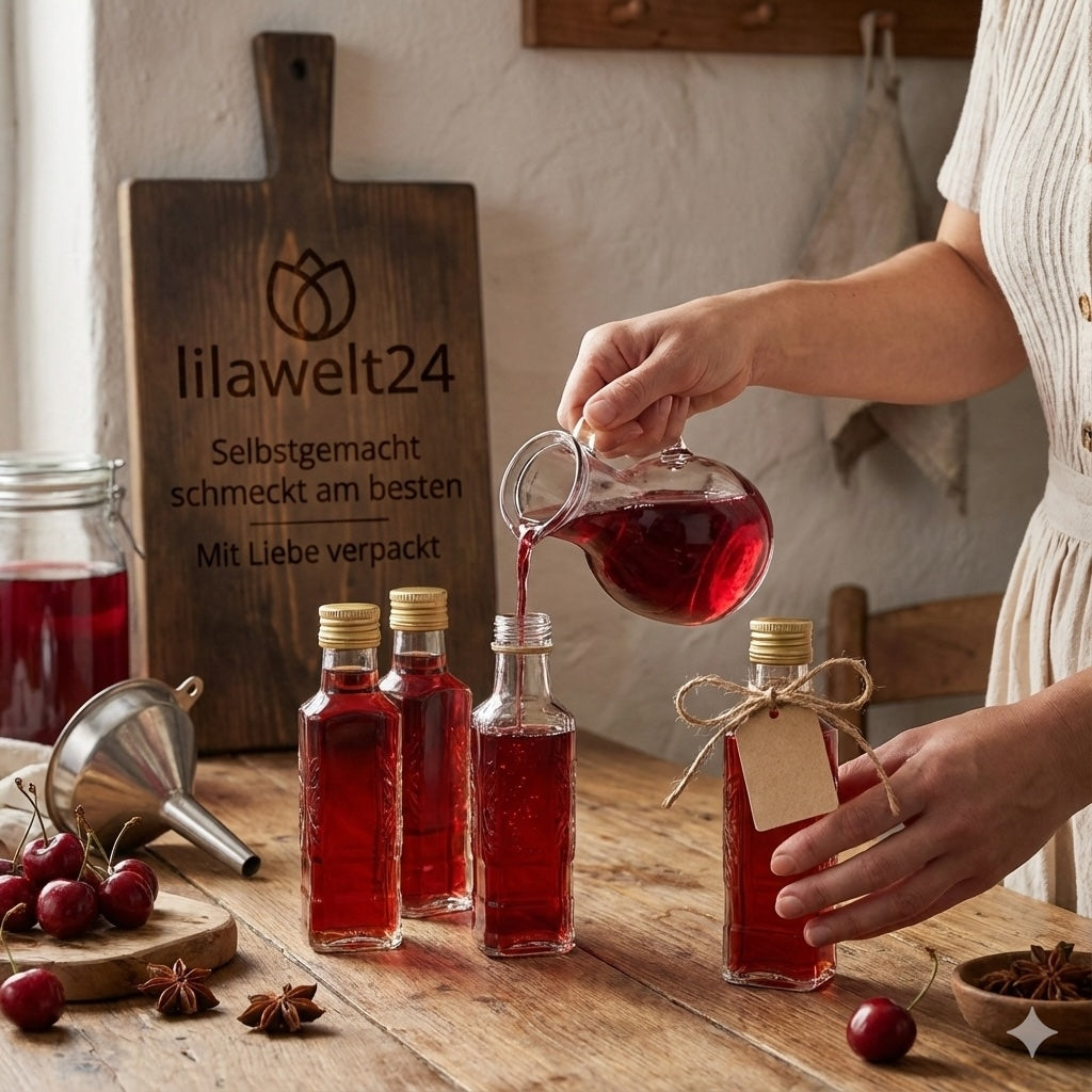 12x 100ml Glasflaschen