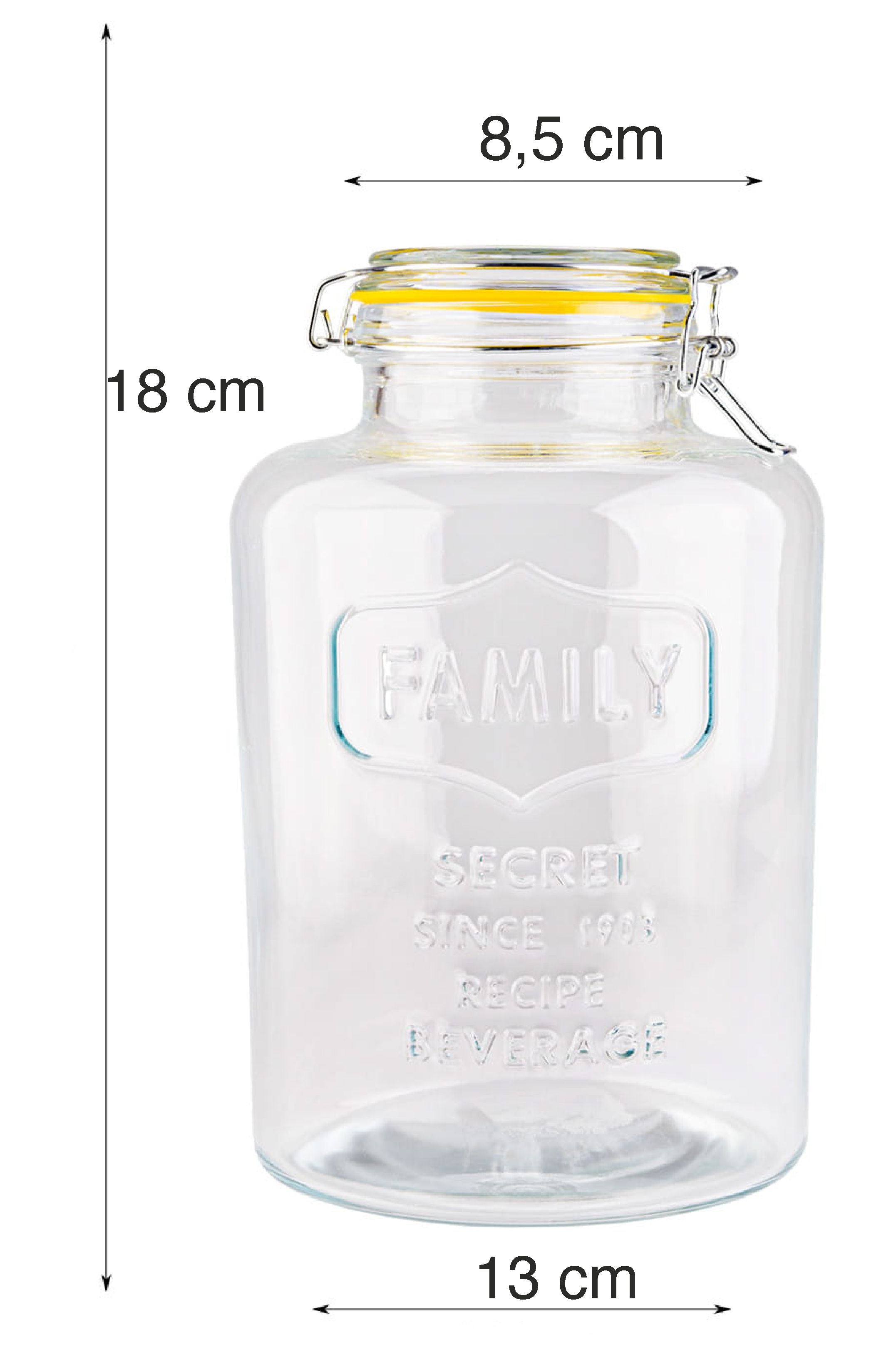 1,5L Vorratsgläser