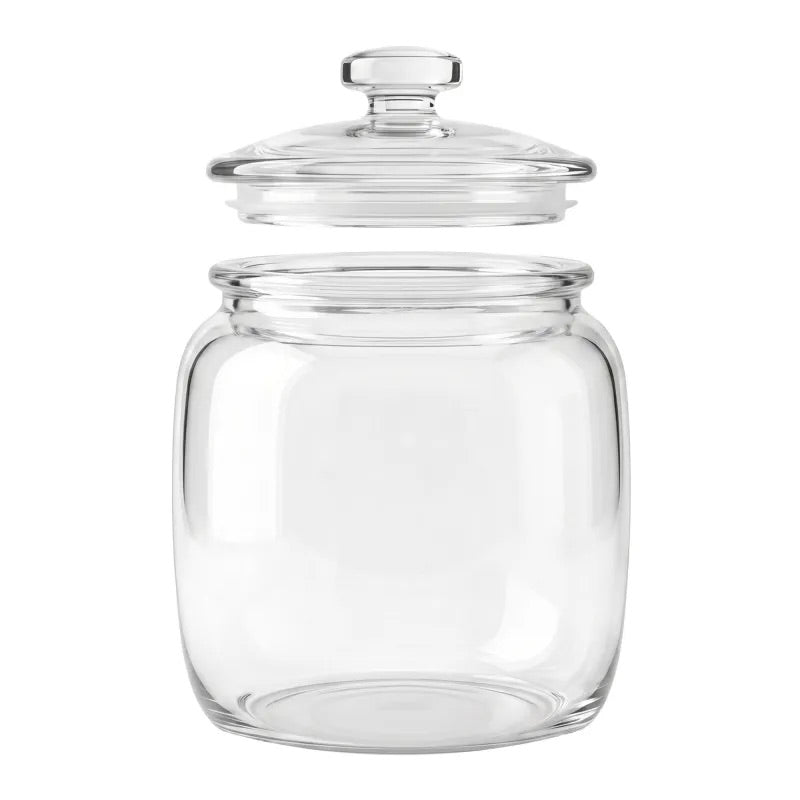1,5 L Vorratsglas mit Glasdeckel und Dichtung
