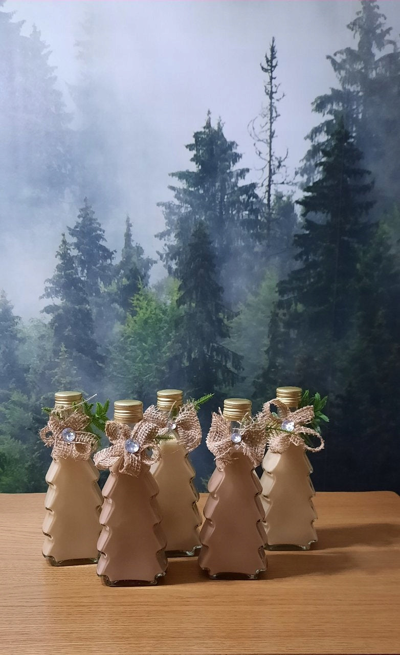 12× Weihnachtsflaschen 200 ml – Likör-, Sirup- & Geschenkflaschen