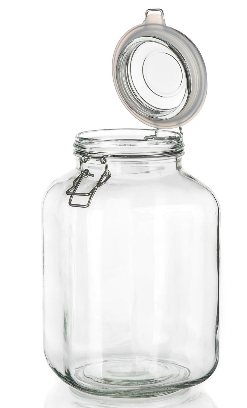 3L Vorratsglas mit Bügelverschluss und Dichtung