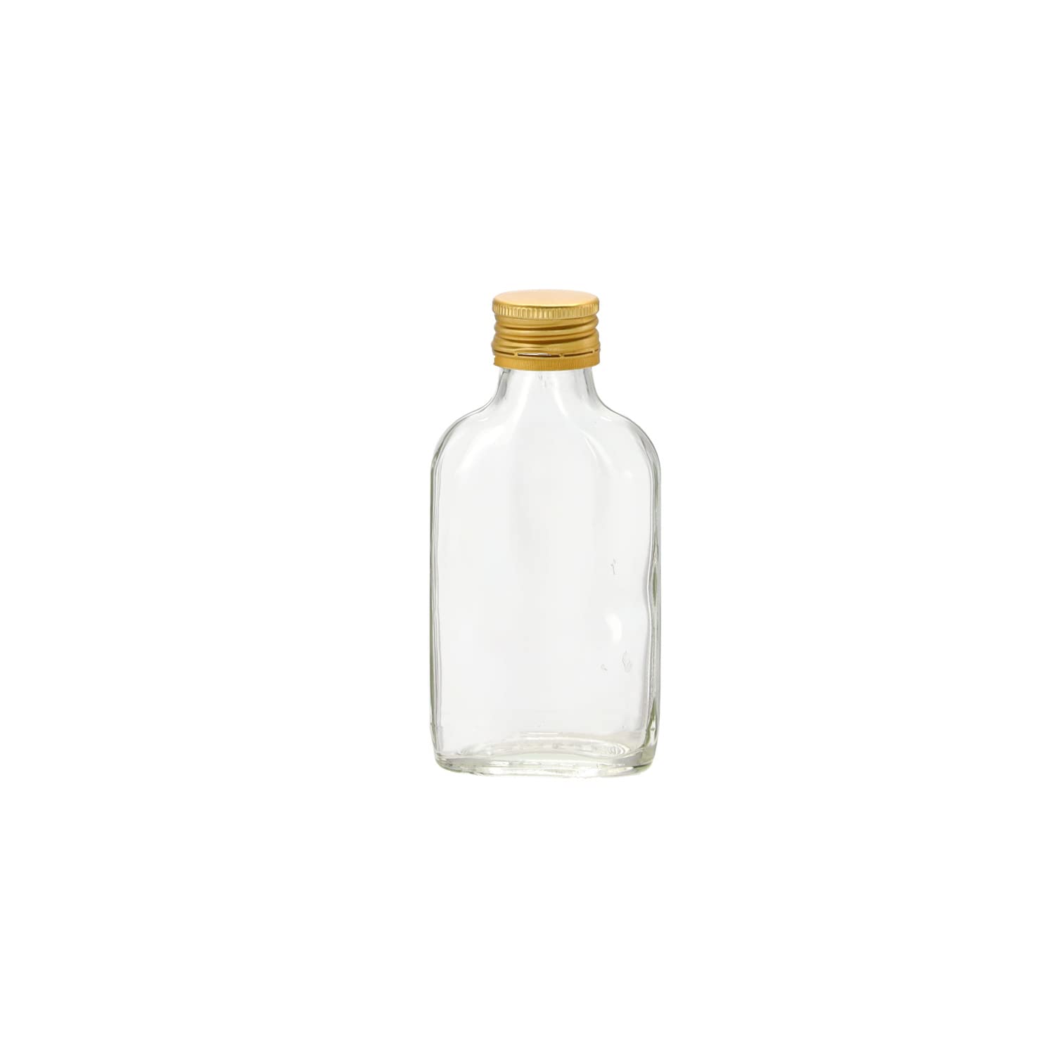 12 x Taschenflasche 100ml mit Schraubverschluss
