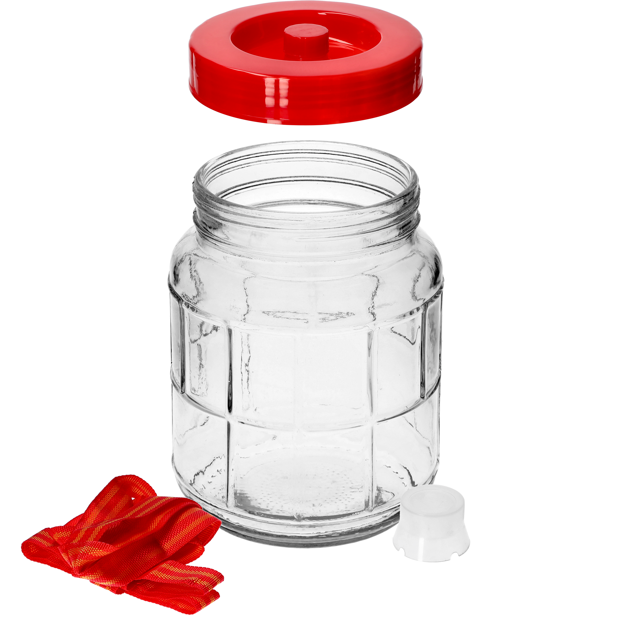 10L Gärballon +Gärröhrchen +Gummistopfen