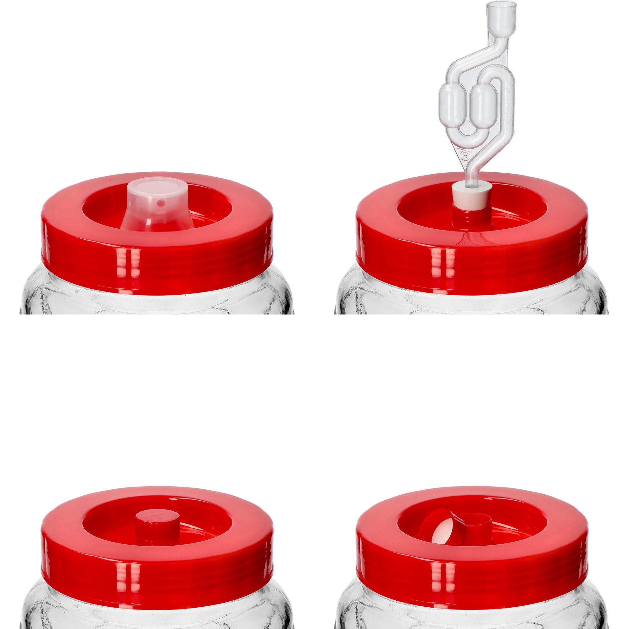 10L Gärballon +Gärröhrchen +Gummistopfen