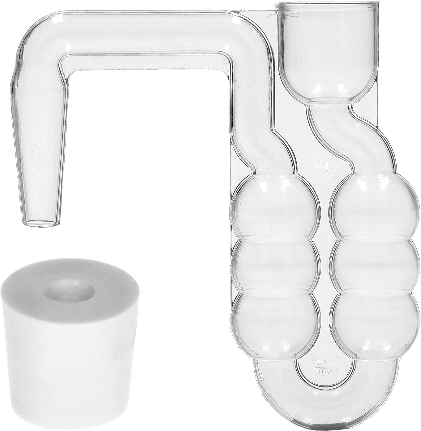 6x 5L Flasche mit Bügelverschluss +Gummistopfen + Gärröhrchen