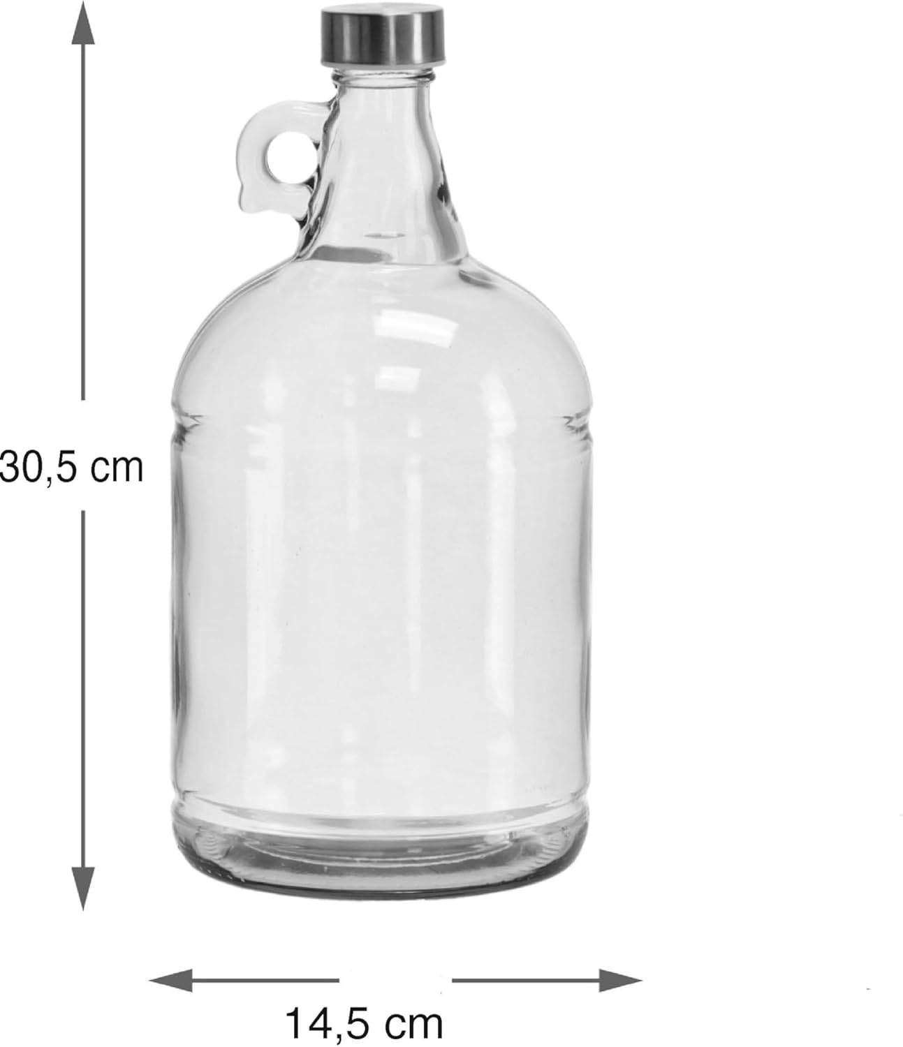 3L Flasche mit Schraubverschlüss