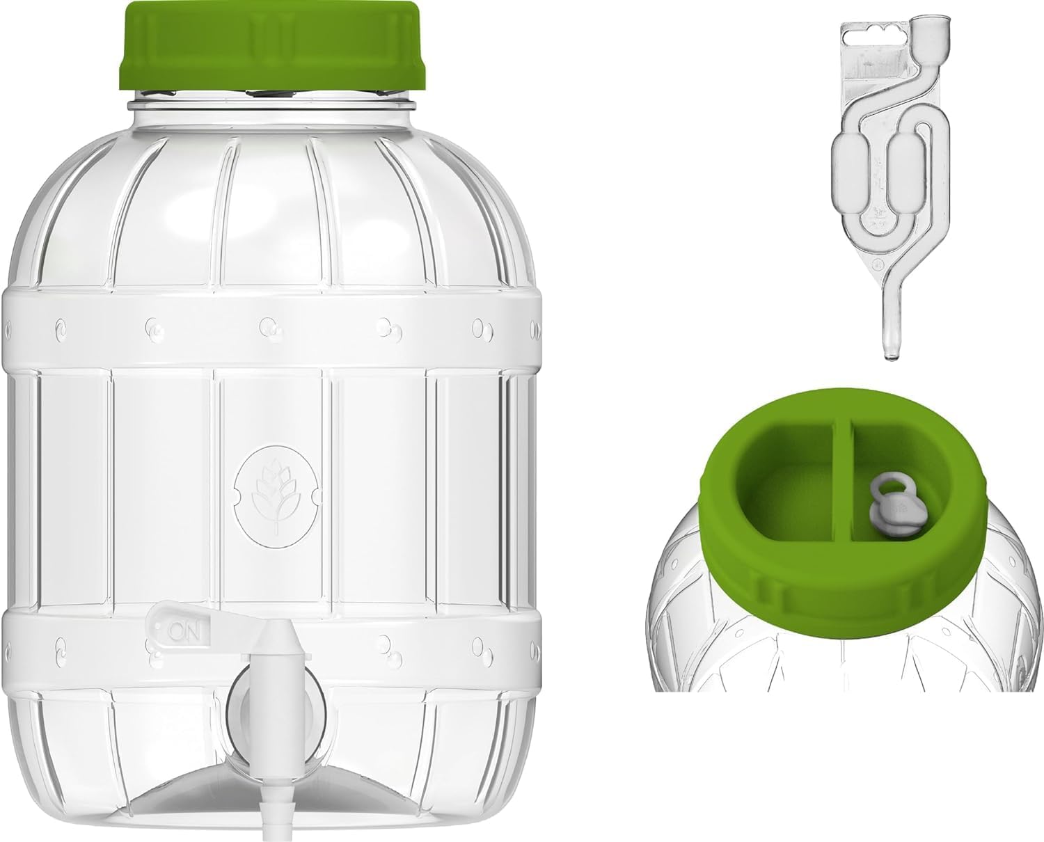 3L Gärballon aus  Kunststoff (PET)