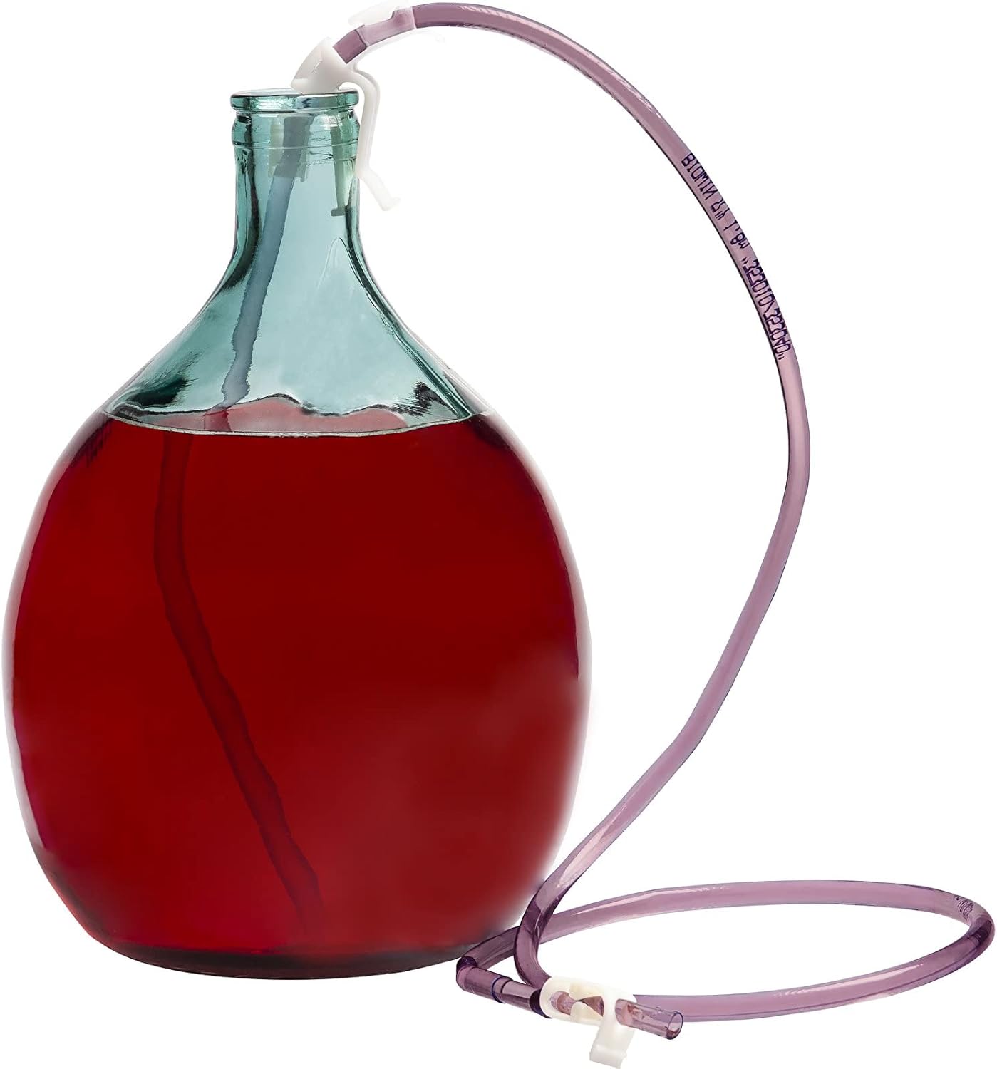 Set zum Weinabfüllen mit Griff und Klemme