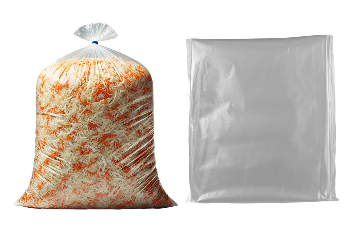 65L - 80 L Lebensmittel Einlegebeutel / Inlegebeutel für fässer -5 Stück