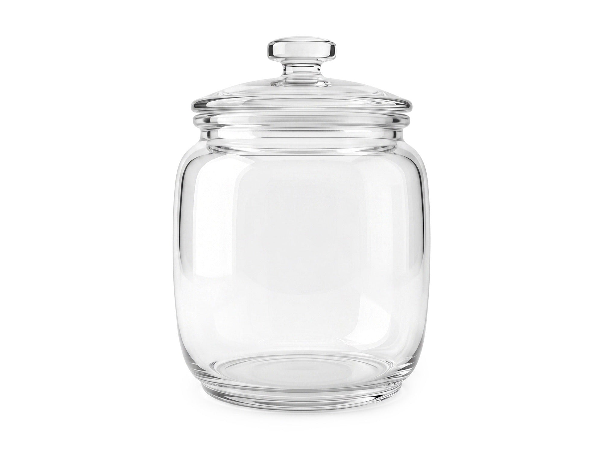 1,5 L Vorratsglas mit Glasdeckel und Dichtung