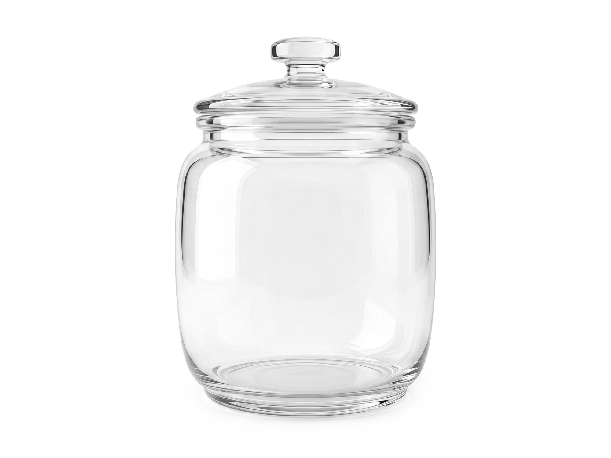1,5 L Vorratsglas mit Glasdeckel und Dichtung
