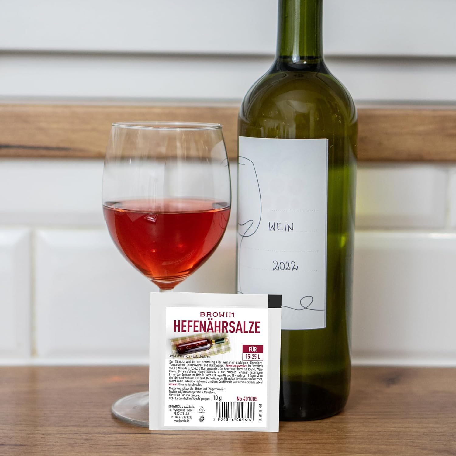 3x 10g Hefenährsalz - für alle Weinsorte universal