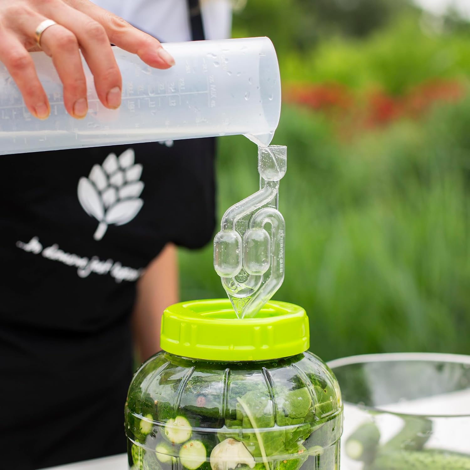 3L Gärballon aus  Kunststoff (PET)