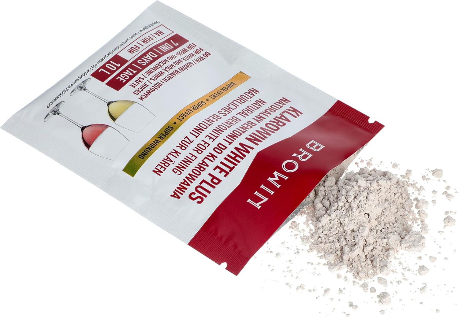 Weinklärmittel/Schönungsmittel für Weißweine und Säften 8 g