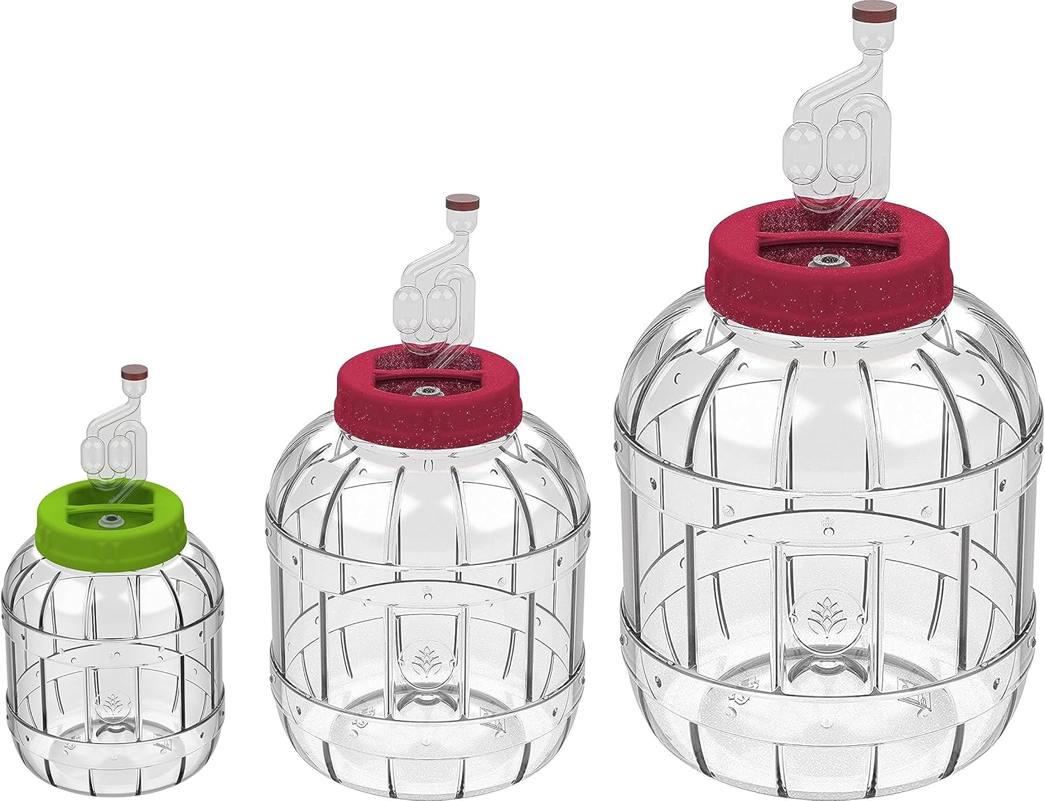 3L+ 5L+ 8L Gärbehälter aus Kunstoff