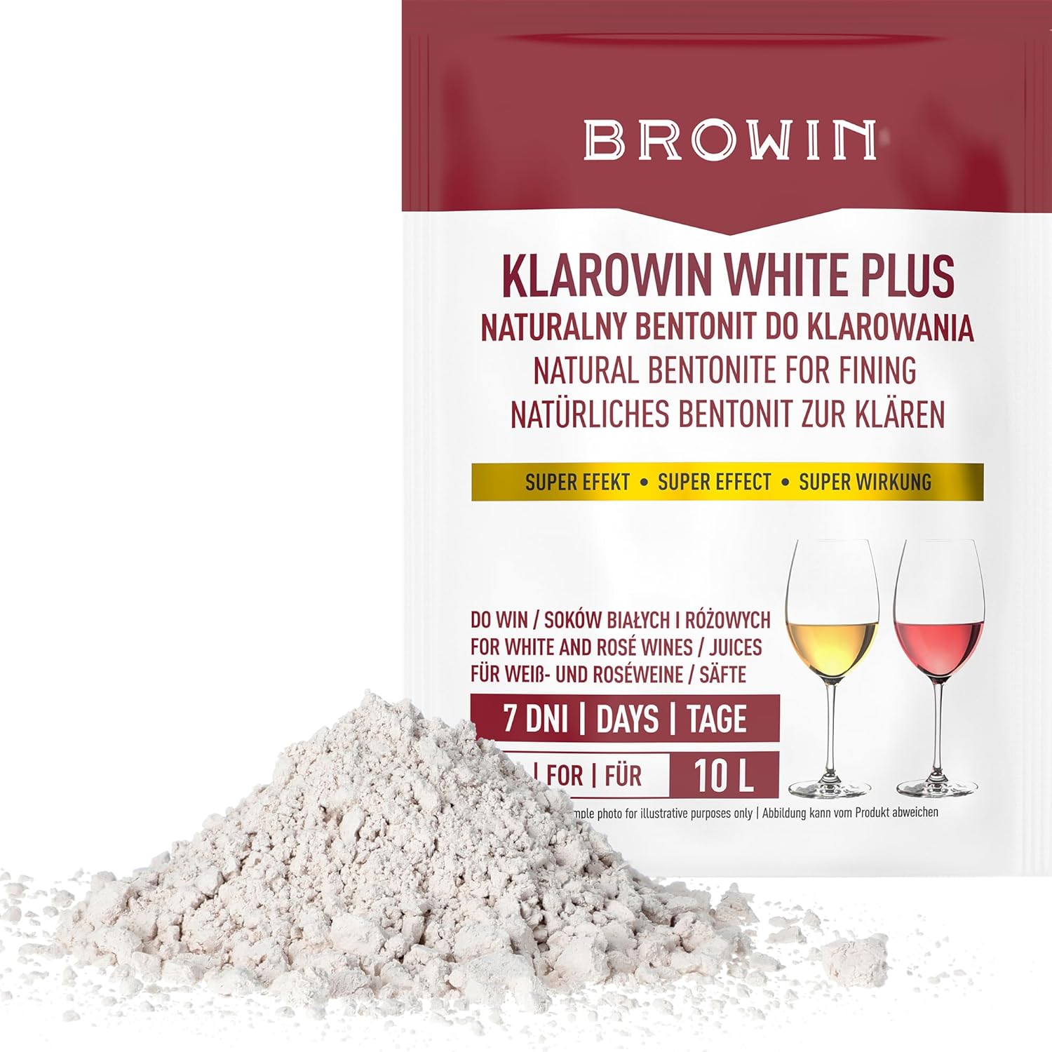 Weinklärmittel/Schönungsmittel für Weißweine und Säften 8 g