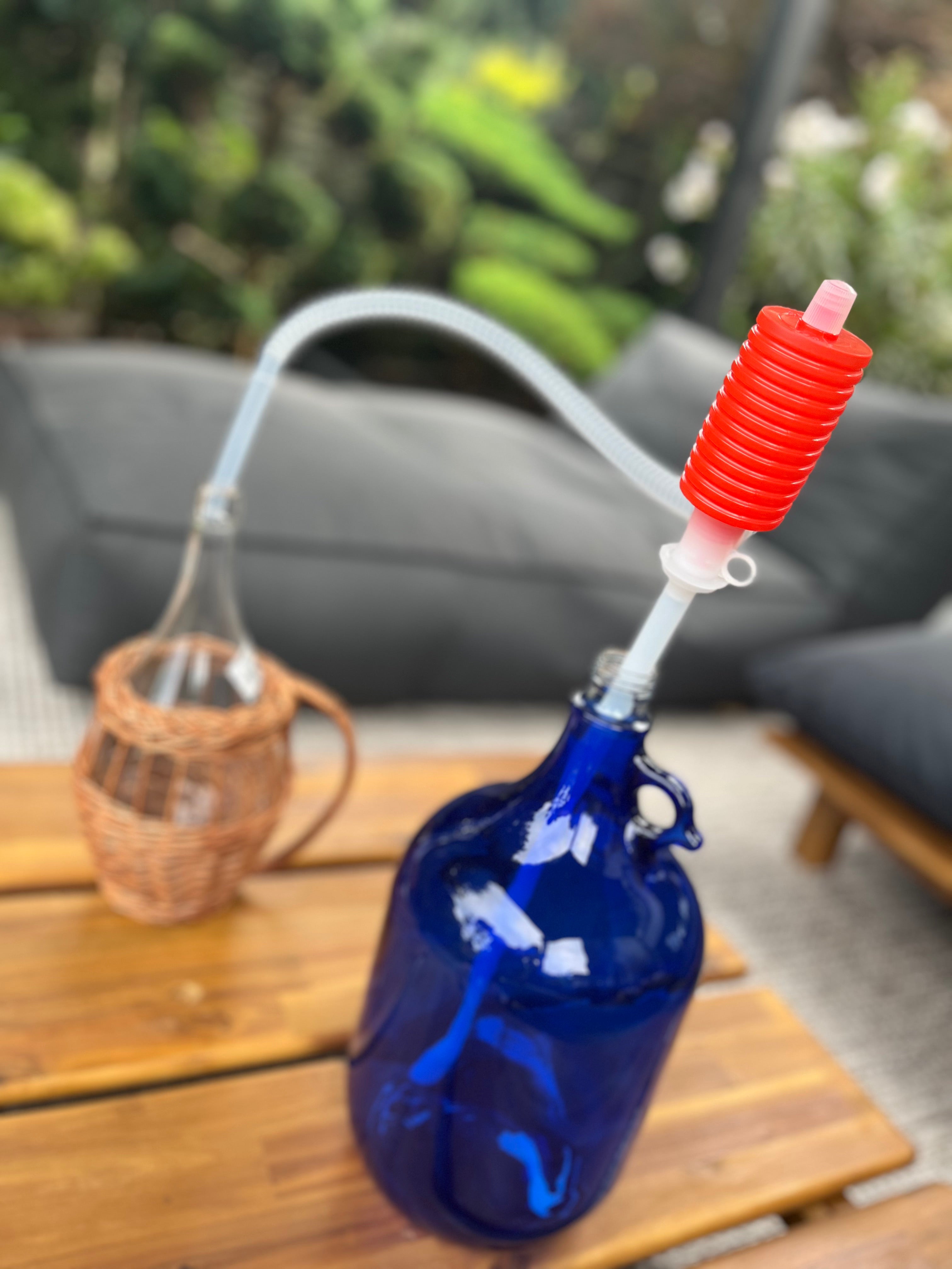 Wein- und Bierschlauch mit Rückschlagventil