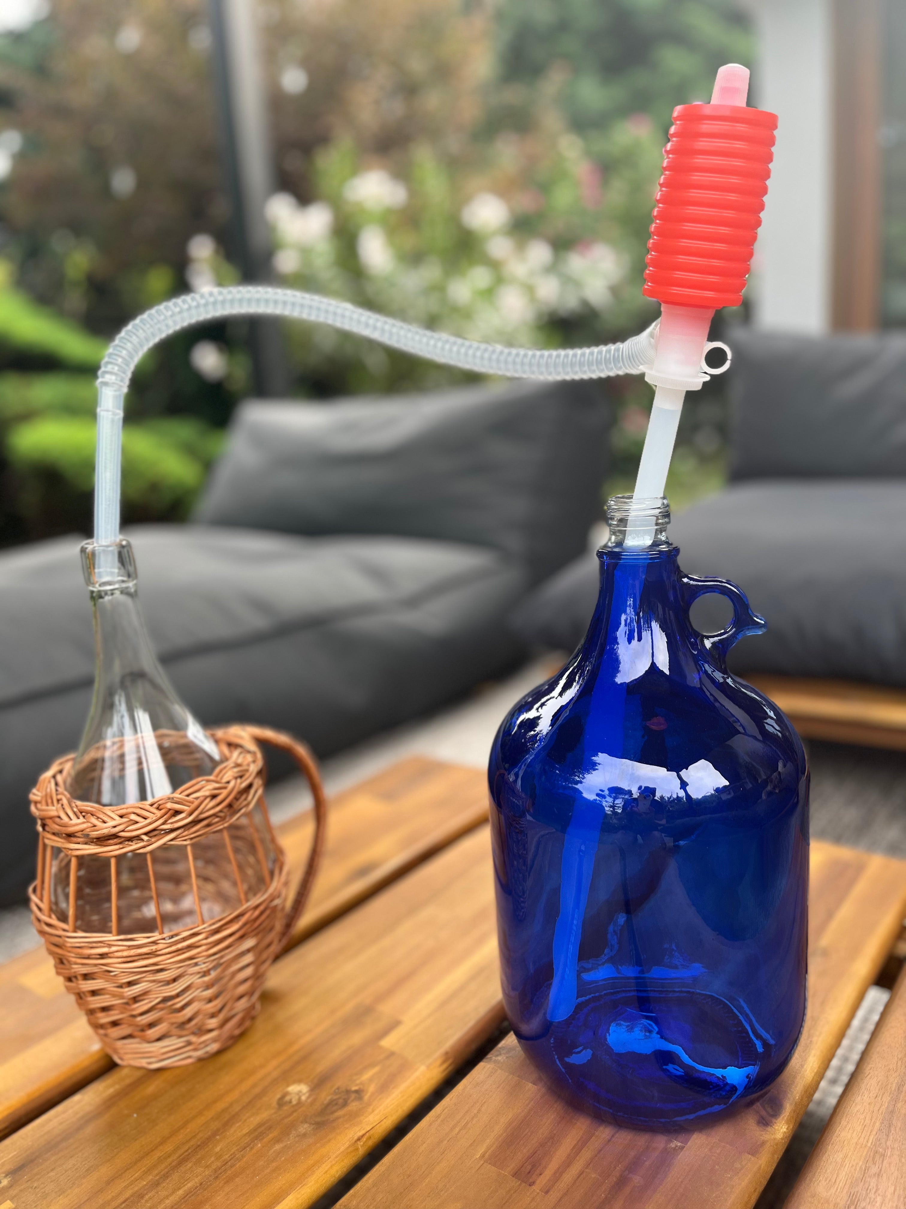 Wein- und Bierschlauch mit Rückschlagventil