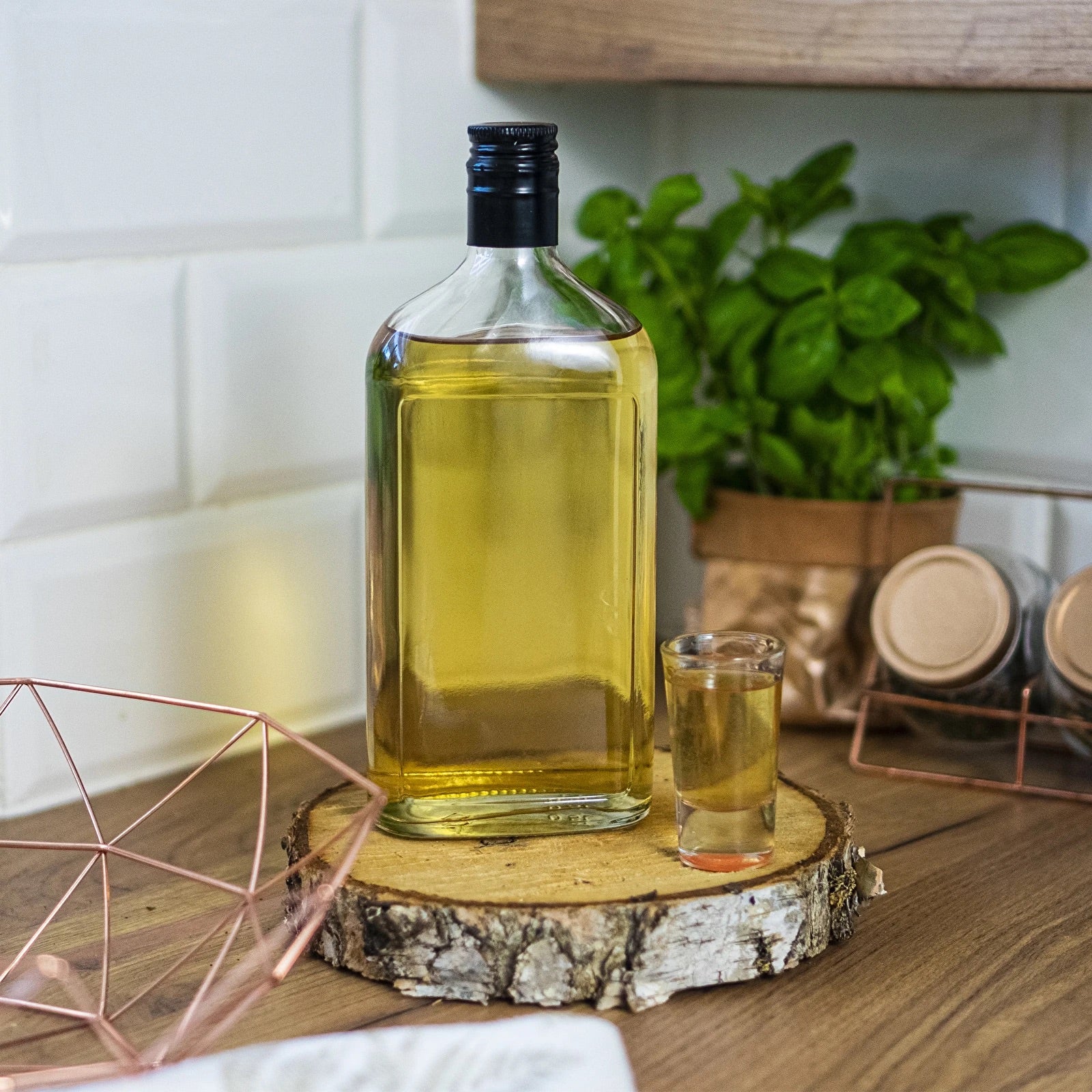 3× 500 ml Flasche mit Schraubverschluss