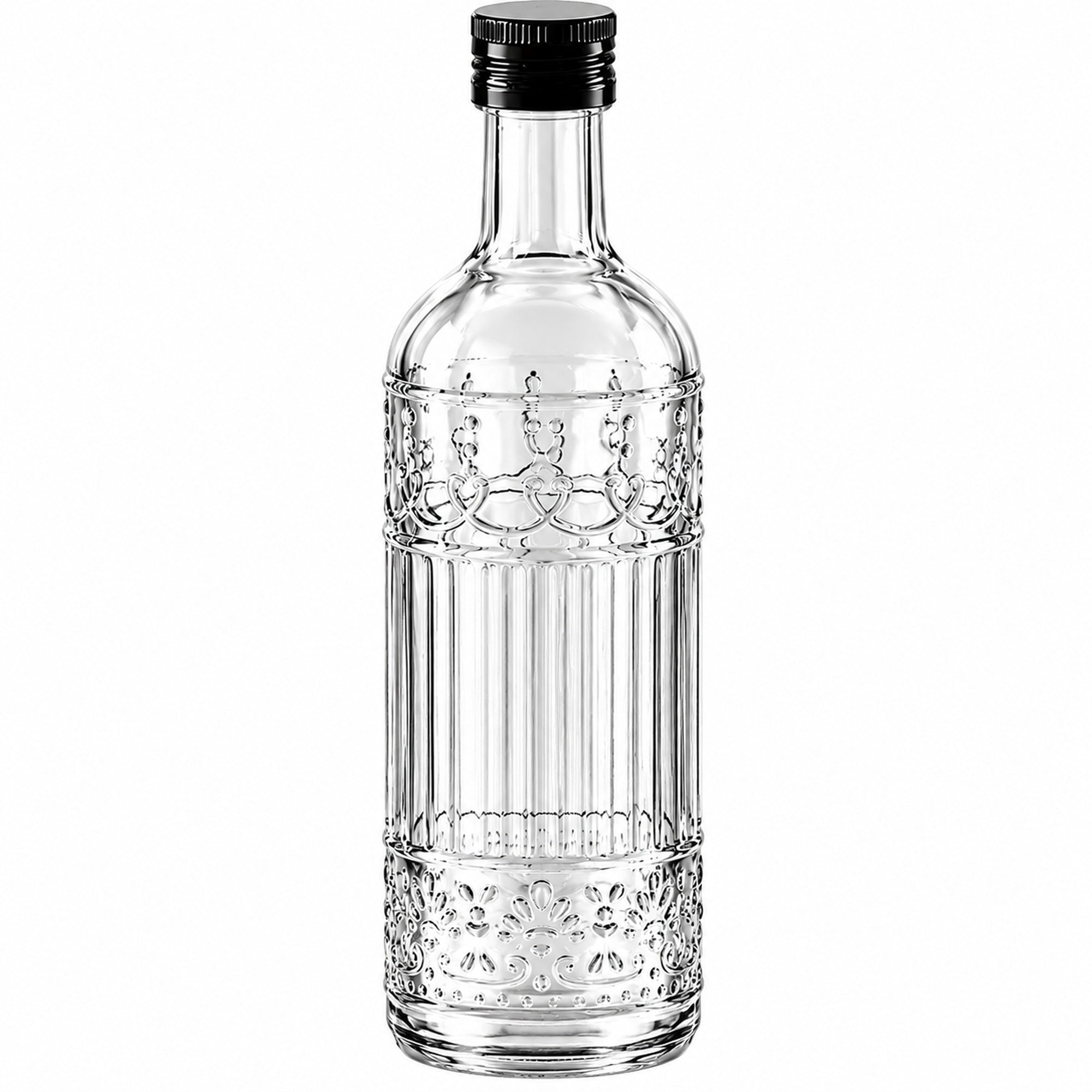 12x Likörflasche 500 ml aus Glas