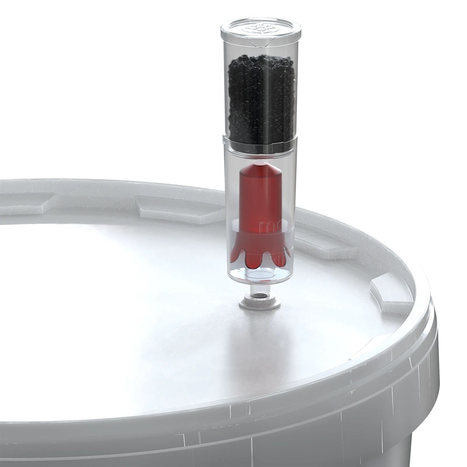 Gärröhrchen Set "Leise & Geruchsfrei" mit Aktivkohle-Filter – Gegen Gärgerüche