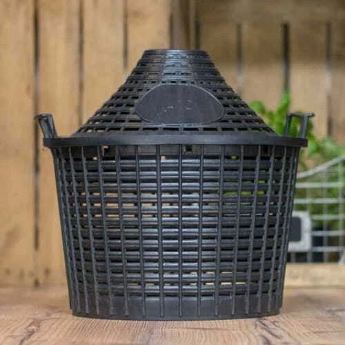 Ersatzkorb aus Kunststoff für 15 L Glasballon – Schutzkorb für Wein- & Gärballons