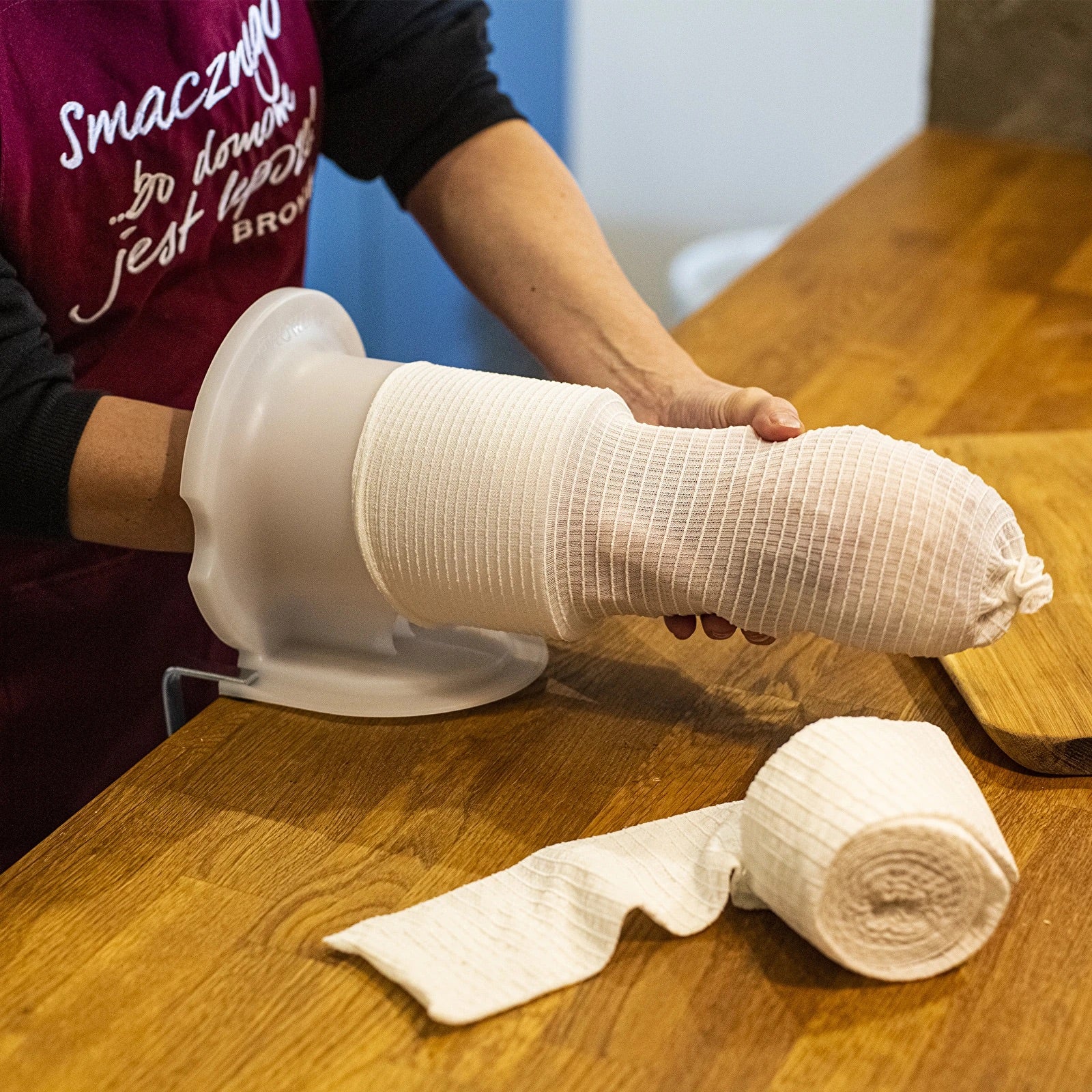 Wurstgarn-Netz12,5cmx5m  Hitzebeständig bis 220°C