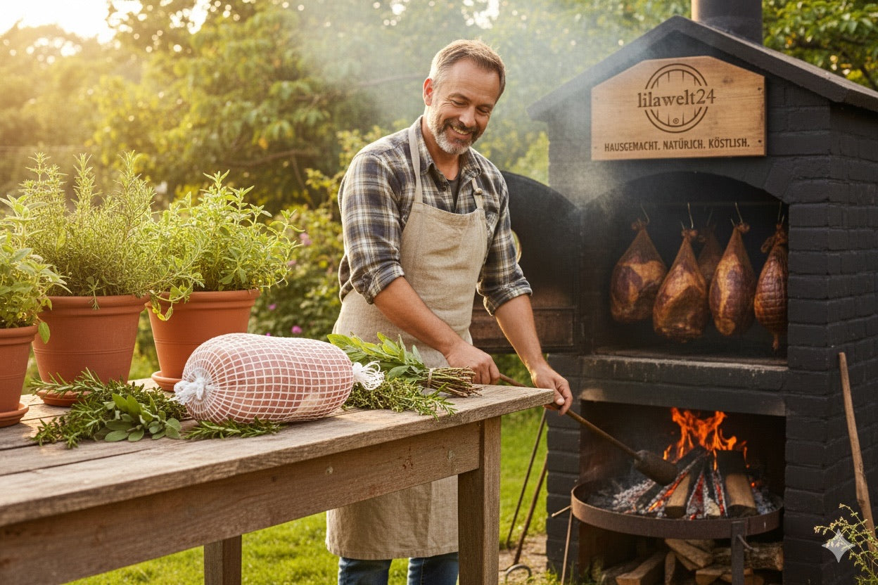 Monofil-Fleischnetz 4m x 22cm - Hitzebeständig bis 125°C