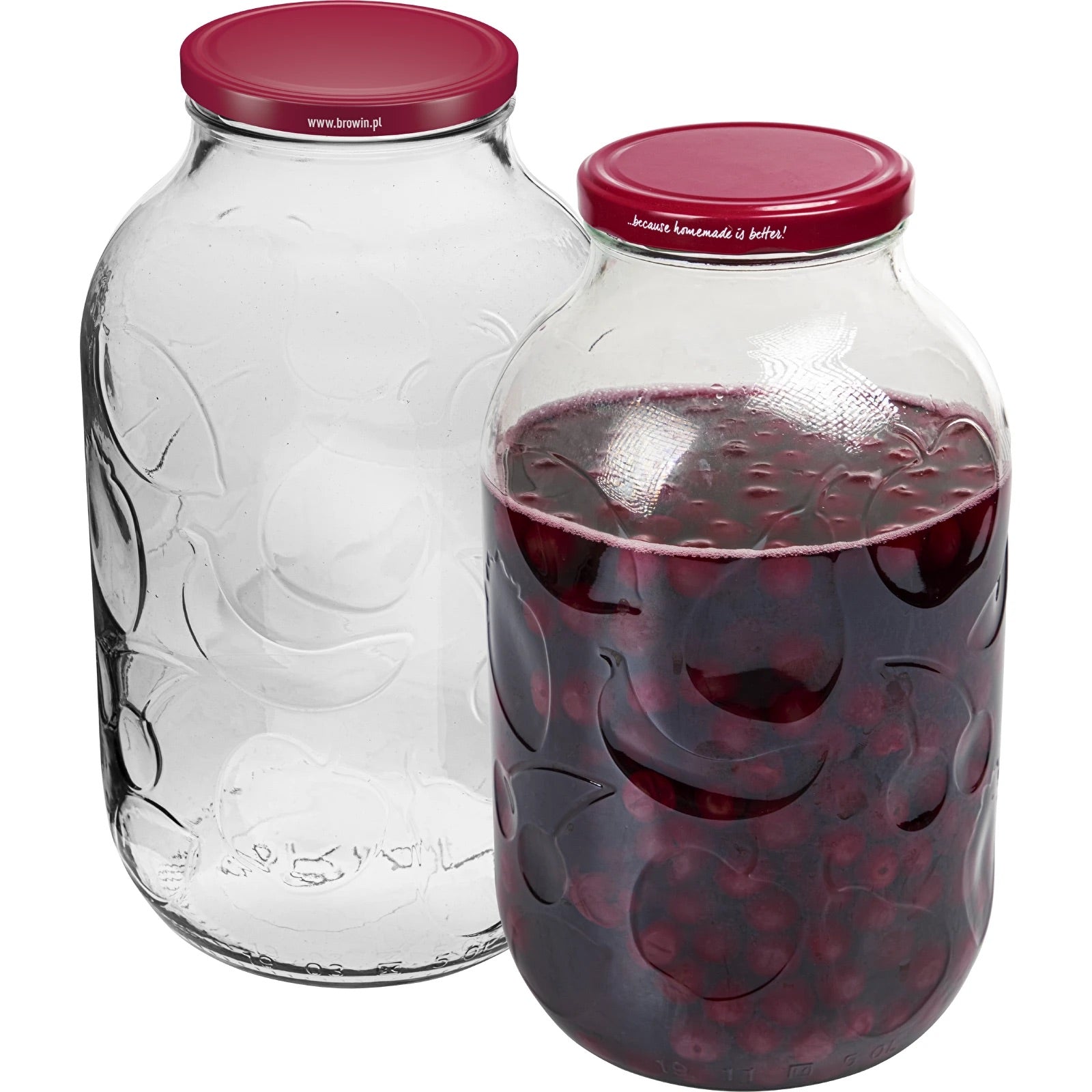 2x 5L Einweckglas + Schraubverschluss