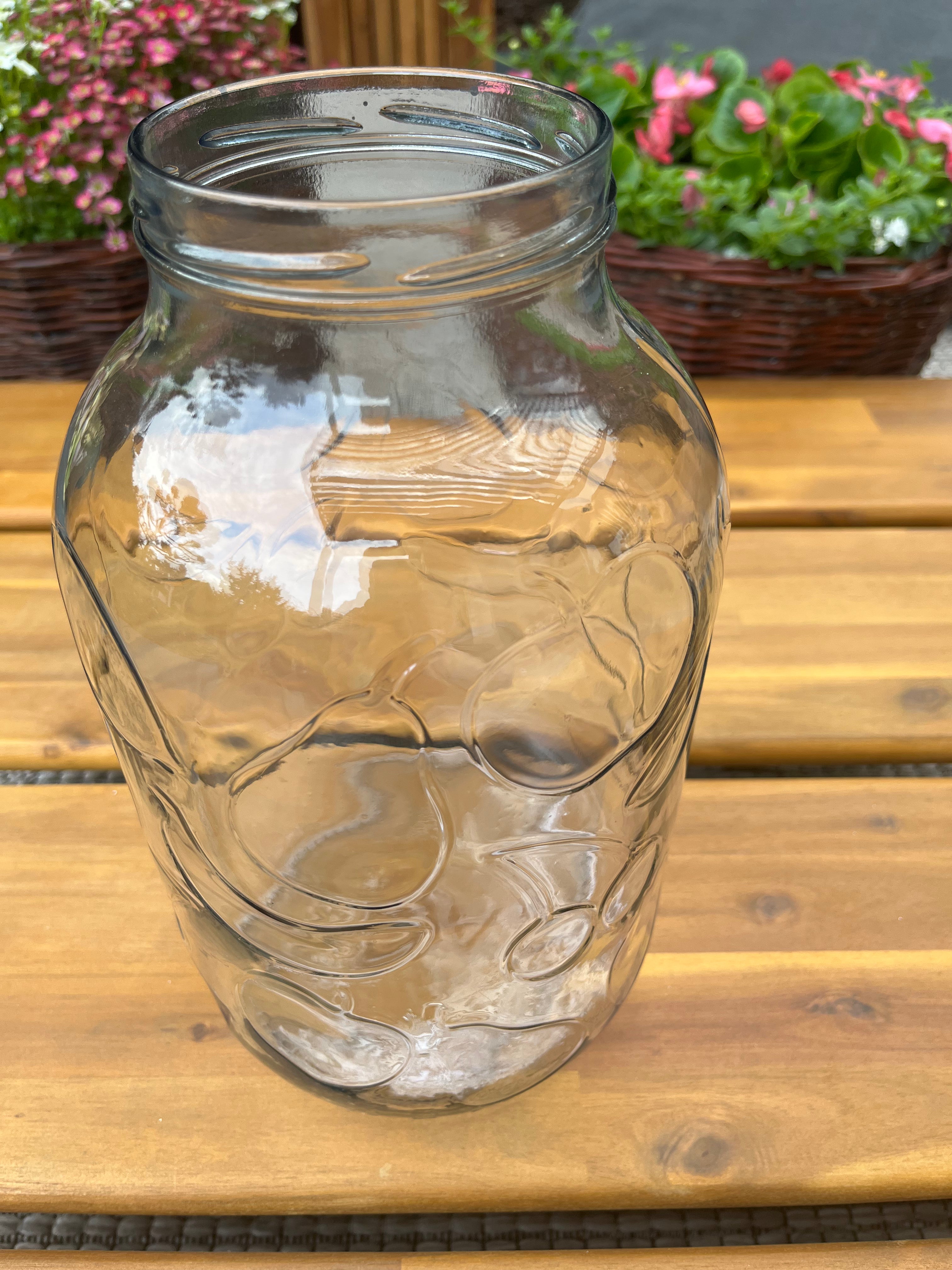 2x 5L Einweckglas + Schraubverschluss