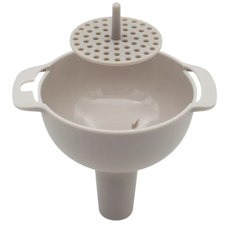 Trichter mit Sieb 12 cm