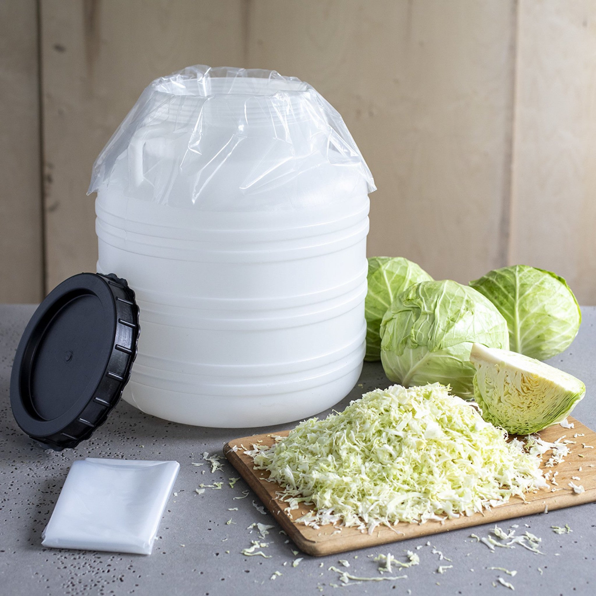 65L - 80 L Lebensmittel Einlegebeutel / Inlegebeutel für fässer -5 Stück