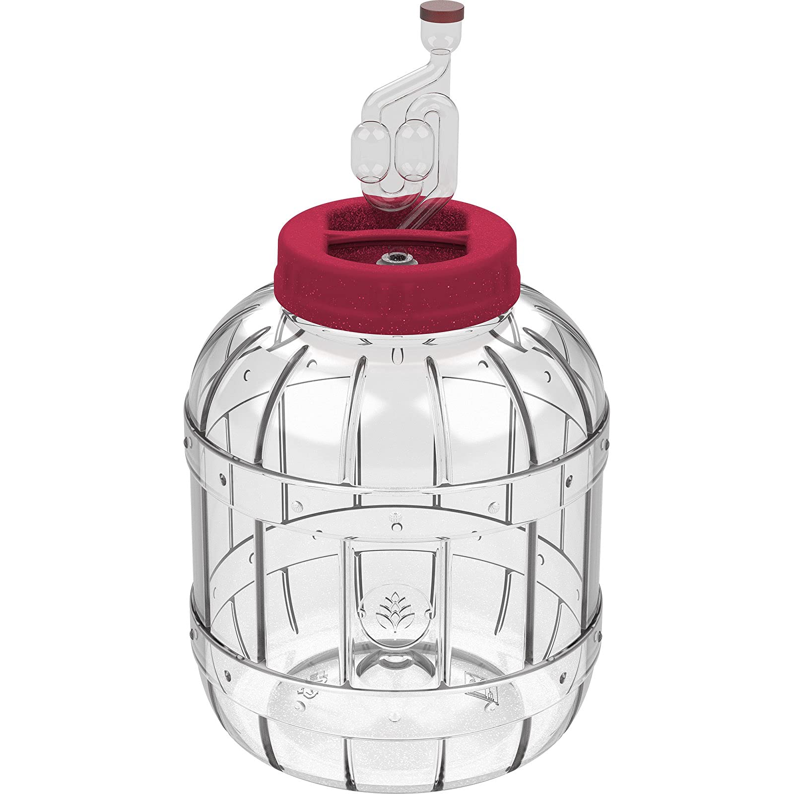 2 x 5L Gärbehälter aus Kunstoff